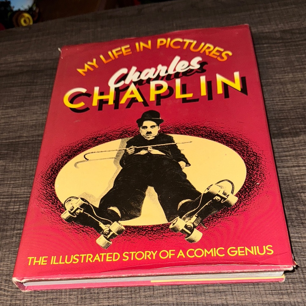 Charlie Chaplin My Life In Pictures Illustrated Coffee Table Book